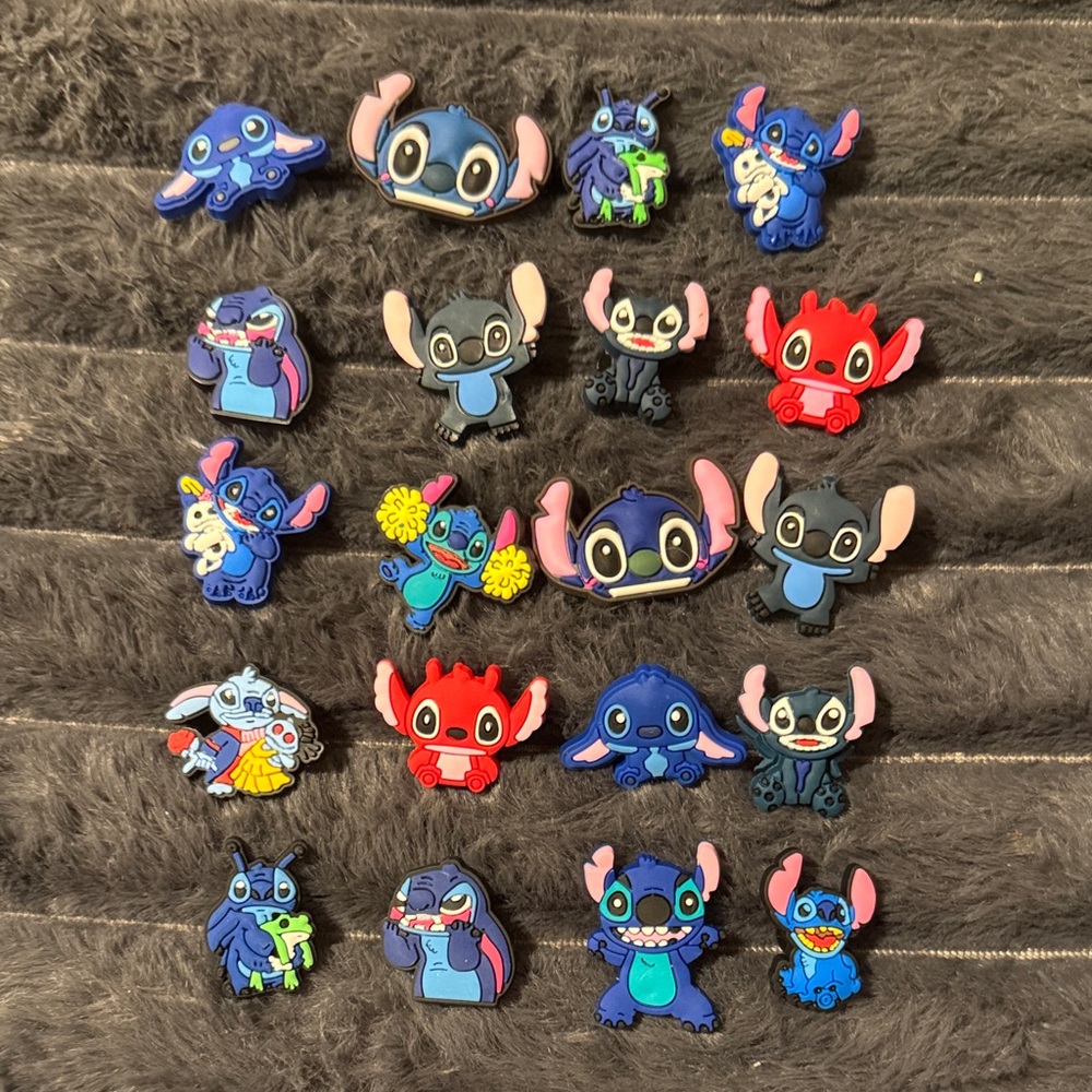 Stitch Character shoe Charm - Multicolor